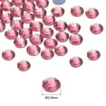 thumbnail image 2 of Uxcell 2880 Pcs Hotfix Rhinestones Flatback Crystal Glass Gems SS10 2.9mm Rose Red, 2 of 5