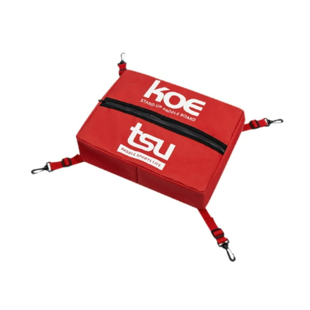 Bolso de paleta bolso refrigerador bolsillo de almacenamiento de paletas decorativas de bolsillo multifunción Rojo