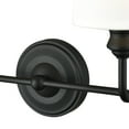 thumbnail image 5 of Millennium Lighting 99802-MB Leena 2 Light 16" Wide Vanity Light - Black, 5 of 7