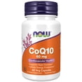 thumbnail image 1 of Supplement NOW CoQ10 60 mg de grado farmacéutico, 60 cápsulas, 1 of 3