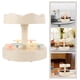 thumbnail image 4 of FELTECHELECTR Mesa de postres giratoria automática, expositor de pasteles, macarrones y cupcakes, 4 of 6