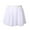 White, variant on YONGHS Girl's Ballet Wrap Skirts Basic Circular Chiffon Dance Pull-On Skirt Ballerina Gymnastic Dancewear Lake Blue 6-12