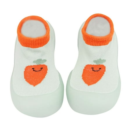 Kids  Socks Shoes Adorable Cactus Cartoon Baby Toddler Shoes Breathable Knit Sock Sneakers