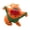Orange, variant on Quirky Keyring Plush Doll Cartoon Key Holder Funny Sausage Mouth Doll for Creative Youthful Adults and Collectors