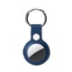 thumbnail image 1 of Llavero Protector de Cuero para Apple AirTags - Dispositivo Localizador Azul Genérica Llavero de Cuero Sintético, 1 of 3