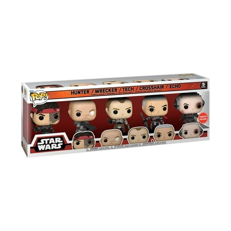 UPC: 0889698572637 | POP! Star Wars: The Bad Batch Vinyl Figure 5 Pack Exclusive Pop