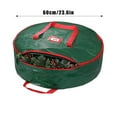 thumbnail image 3 of TIELUTT Xmas Wreath Storage Container Protective Organizer Pouch with Drawstring for Sweater Containers for Closets Closet Blanket Organizer Sweater Storage Bags with Zipper Storage Moving Organizati, 3 of 7