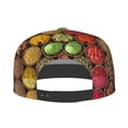 thumbnail image 4 of Gaeub Spices And Herbs Flat Bill Snapback Hats Baseball Caps with Adjustable for Running Workouts and Outdoor Activities, 4 of 9