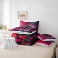 thumbnail image 6 of Castle Fairy Anime Girl Twin Bedding Sets,Black Red Gamepads Bedding Comforter Set, 6 of 8