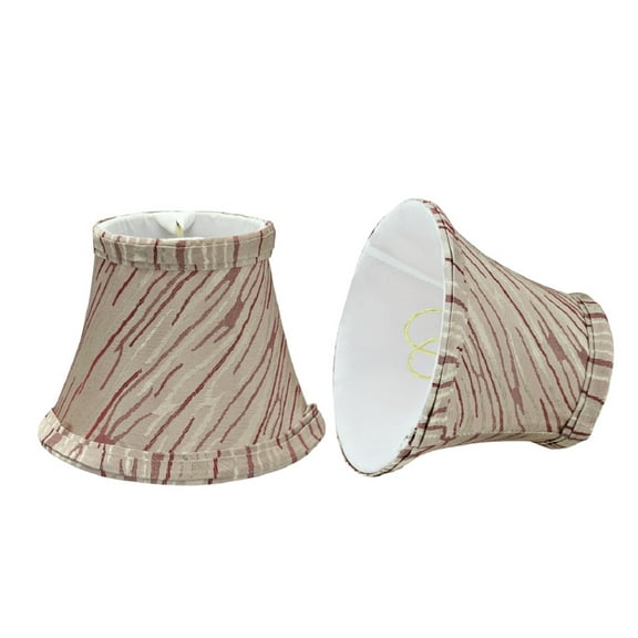 Aspen Creative Corporation 5'' Fabric Bell Candelabra Shade (Set of 2)
