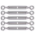 thumbnail image 2 of Turnbuckle, 5 Pack  Fixing Shade Sail Hardware Eye And Eye Tent Installation  For Fastening For Tensioning For Adjusting M4,M6,M10, 2 of 8