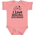 thumbnail image 3 of Inktastic Biking with Mommy Bicycle Boys or Girls Baby Bodysuit, 3 of 5
