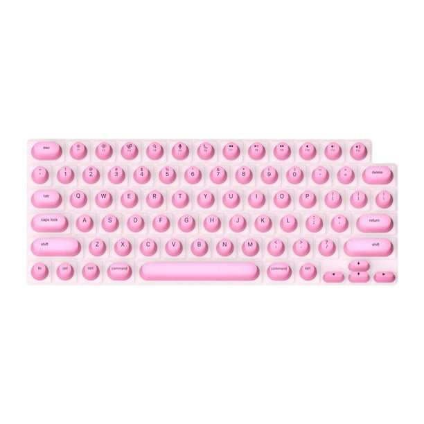 Protector de teclado para uñas largas para accesorios de portátil Cómodo para uñas Rosa