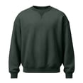 thumbnail image 3 of fatyb Men's Crew Neck Sweatshirts Casual Long Sleeve Loose Pullover Athletic Outdoor Workout Sweat Shirts, 3 of 5