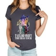 thumbnail image 3 of TayIor Sw1ft Chemises, Tyler Sw1ft Merch, Tyler Sw1ft, Mode Décontractée Imprimée Col Rond Manches Courtes Blouse Femmes Graphique Amateur de Musique TKFASHION Jaune TTG, 3 of 5