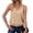Apricot Color, variant on Womens Tank Casual V Neck Summer Spring Beach Vacation Tank Loose Fit Cute Fashion Sleeveless Tops Emerald Green XXL