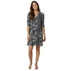 Hang Ten Women's Seabird Midi Dress (Stretch Limo, Medium, m)