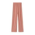 thumbnail image 4 of Gomelly Women Sleepwear Drawstring Nightwear Elastic Waist Trousers Loungwear Ladies Casual Fall Tracksuit Hoodies Lounge Sets Pink XXL, 4 of 5