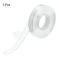 thumbnail image 3 of Uxcell Double Sided Nano Tape Clear Adhesive Mounting Tapes 3 Count 10FT x 0.6" x 0.08", 3 of 7