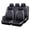 Blackgray, variant on YUASDGCK Full Set Car Seat Covers for Mercedes Benz C300 C205 C250d W205 C350e W205 Leather Waterproof Durable All Weather Full Coverage Protects Interior Accessories