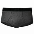 thumbnail image 3 of Hanes Ultimate Men's Ultimate Tagless Briefs with ComfortFlex Waistband-Multiple Packs and Colors, 7 Pack - Black/Gray, Medium, 3 of 6