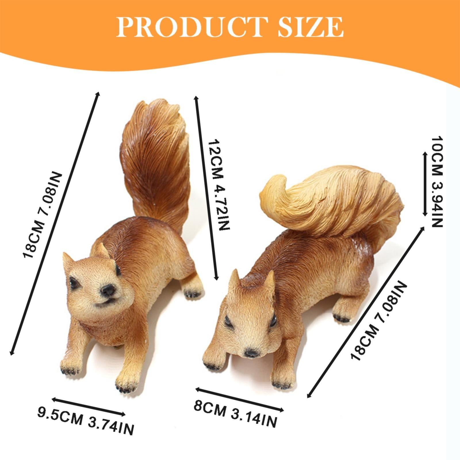Wall hangs,Squirrel Statue Garden Hanging Statue Decoration Outdoor Statue Squirrel Decoration Animal Statue Sculpture Decoration For Tree Courtyard Patio Decoration