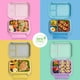 thumbnail image 5 of Lonchera para niño tipo bento box, lunch box con 3 divisiones, sellado hermetico, anti fugaz, (Naves Espaciales), 5 of 7