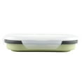 thumbnail image 1 of Fdit Food Grade Silicone Foldable Lunch Box Portable Rectangle Food Storage Container, Food Container, Folding Lunch Box, 1 of 8