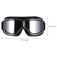 thumbnail image 2 of NUOLUX 1 Pc Riding Goggles Motorcycle Windproof Protective Eye Glasses Outdoor Supply, 2 of 6