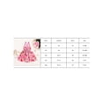 thumbnail image 5 of Genuiskids Infant Baby Girls Easter Dress Cute Donut Printed Sleeveless Lace-up Bow Knot Short Dress Princess Party Sundress, 5 of 8