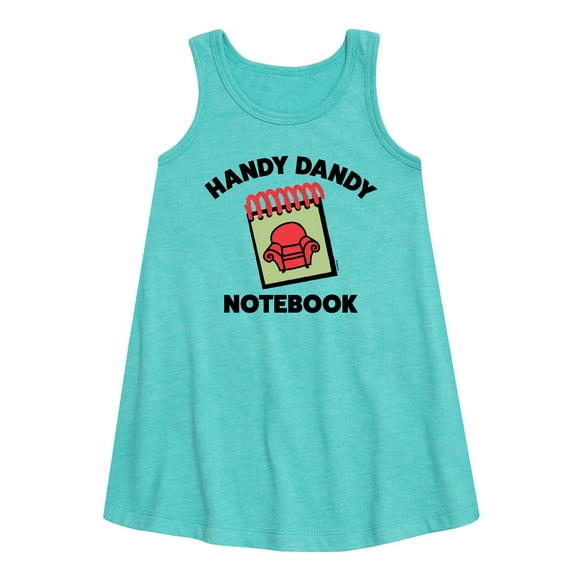 Blue's Clues & You! - Handy Dandy Notebook - Toddler and Youth Girls A-line Dress