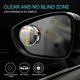 thumbnail image 5 of Espejo retrovisor redondo de 360 grados para coche, espejo retrovisor auxiliar de gran campo de visión para coche, color plateado, 5 of 5