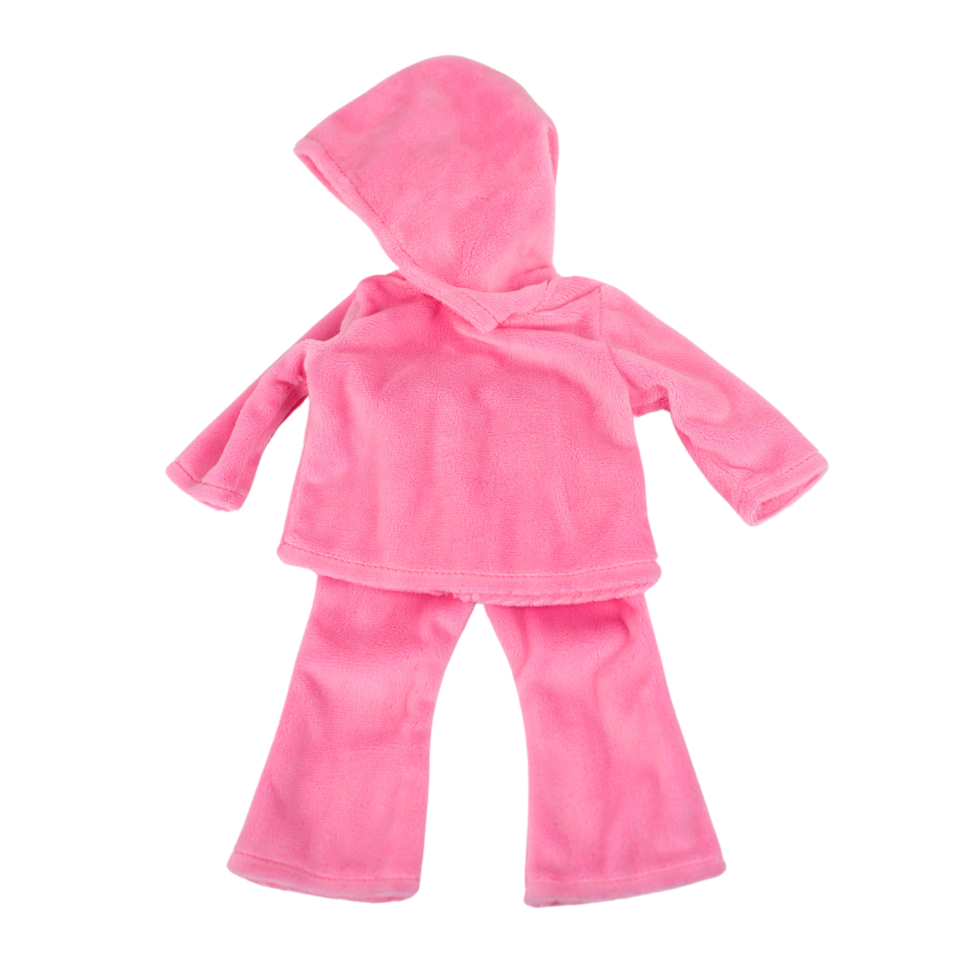 My Life As Loungewear Fashion Set for 18-inch Doll, 3 Pieces Included, Solid Pink