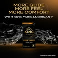thumbnail image 5 of SKYN King Elite Large Extra Glide Non-Latex Condoms, 10 Count – Extra Glide for Extra Comfort, 5 of 10