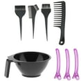 thumbnail image 2 of 10Pcs Hair Coloring Brush Clip Blanqueador Kit De Teñido Herramienta De De Peluquería, 2 of 9
