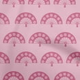 thumbnail image 1 of oneOone Velvet Light Pink Fabric Asian Japanese Craft Projects Decor Fabric Printed By The Yard 58 Inch Wide, 1 of 4