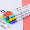 thumbnail image 3 of Rotuladores de doble línea BLESIY mezclados con brillo 8 colores, 3 of 6