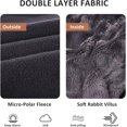 thumbnail image 3 of Winter Neck Warmer Men Neck Gaiter Adjustable Drawstring Thicken Thermal Snood Face Covering Mask Tube Scarf, 3 of 7