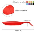 thumbnail image 2 of Silicona Cuchara Descanso, 7.68 x 3.74 Calor Resistente Cocina Utensilio Soporte Espátula Cucharón Descanso para Mostrador Estufa Tapa, 8 Coloren1 Juego, 2 of 6
