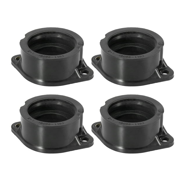4 Piezas 16065-1131 Motocicleta Carburador Admisión Adaptador Conector Bota
