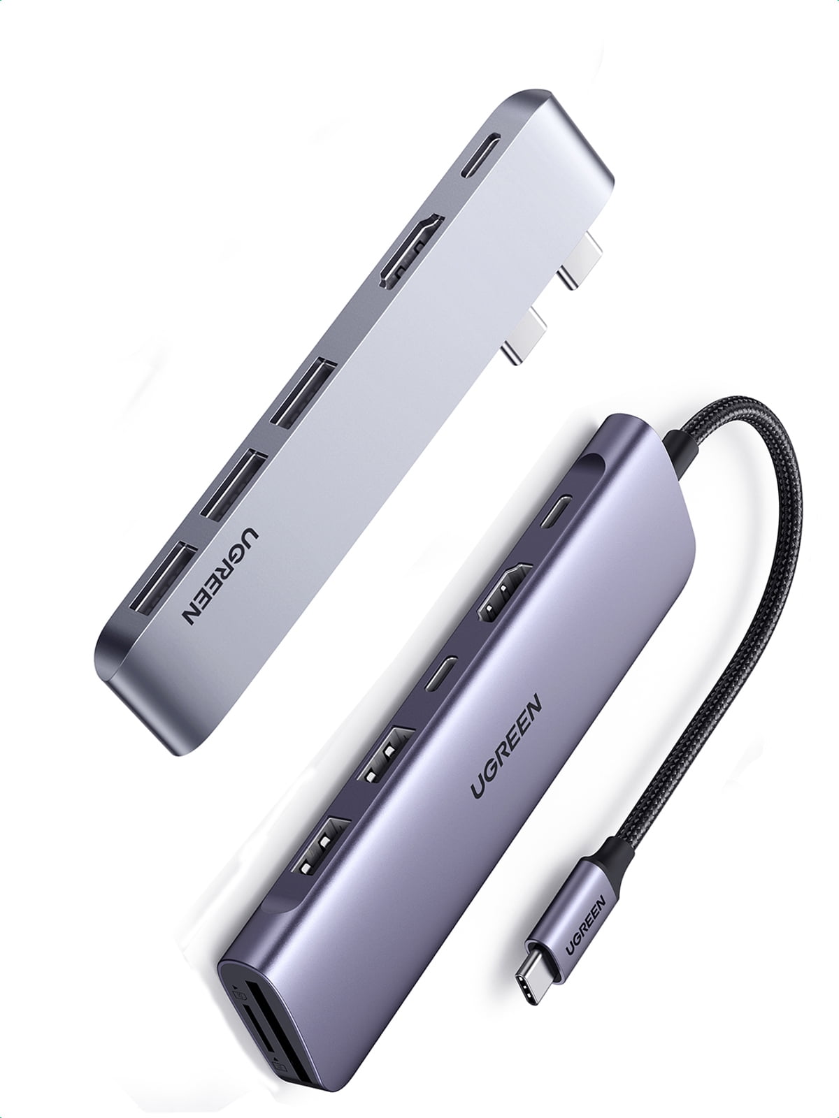 UGREEN 5-in-2 USB C Hub for MacBook Pro/Air