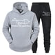 thumbnail image 4 of Conjuntos de otoño para hombre "Ingeniero eléctrico que es una pregunta" Sudadera con capucha divertida + Pantalones Trajes de 2 piezas Ropa deportiva de manga larga Pantalones de jogging, 4 of 4