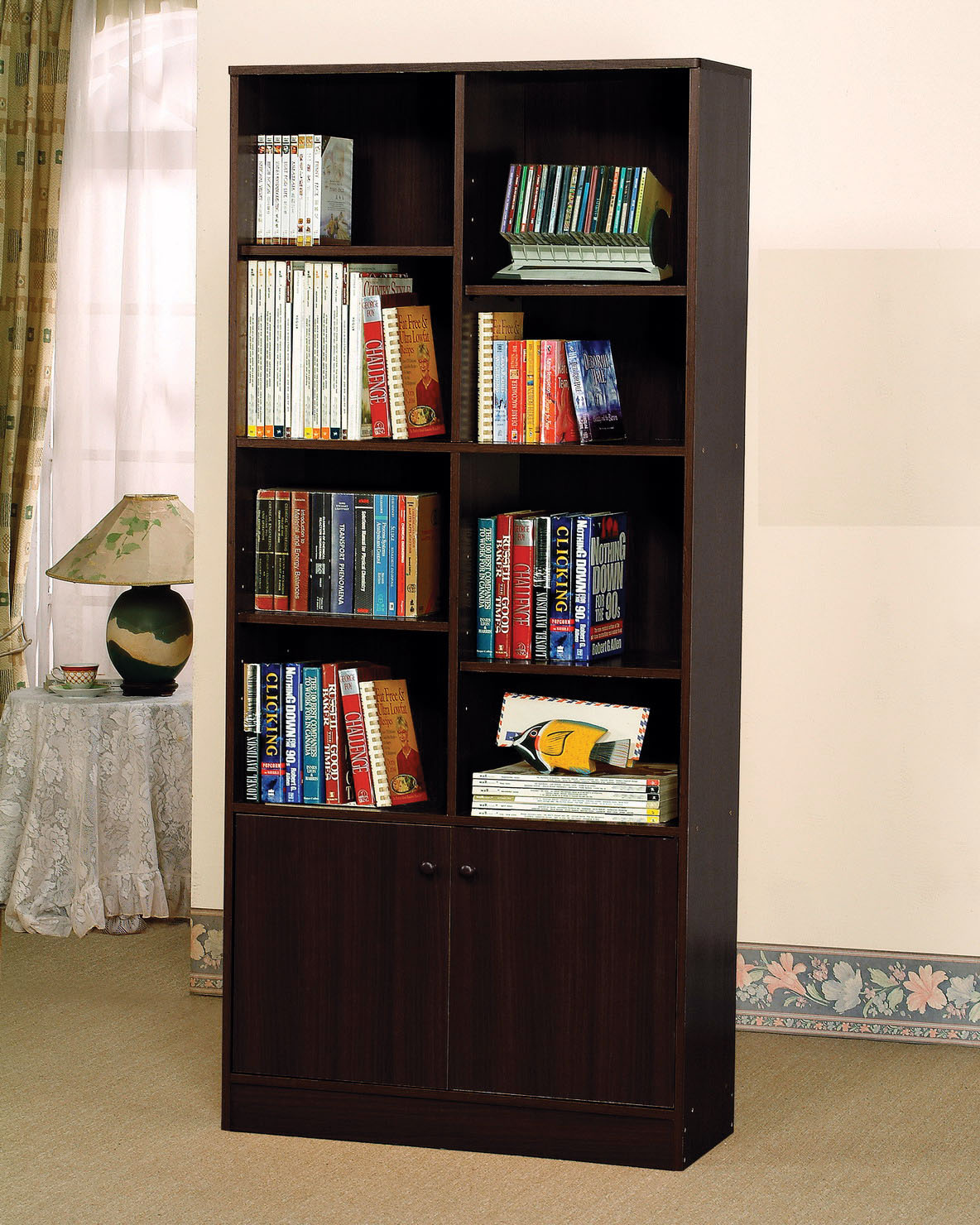 Verden Bookcase Espresso