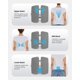 thumbnail image 5 of Almohada lumbar calefactable COMFIER con masaje vibratorio, cojín de apoyo para la espalda para silla de oficina, masajeador de espalda con grafeno para silla de juegos de coche, altura ajustable hast, 5 of 5