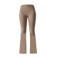 thumbnail image 1 of Gibobby Leggings yoga mujer Moda de mujer Europa y Unidos No T Line Medias de pierna ancha Levantamiento de cadera Yoga Flare Cintura alta Pantalone(Caqui,CH), 1 of 5