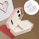 thumbnail image 1 of Caja organizadora de joyas de terciopelo, collar, regalos del Día de San Valentín, joyería, Estuche de Viaje, caja de anillo para cumpleaños, boda, , rosa un, 1 of 10