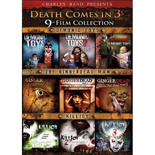 Death Comes in 3's - 9 Film Collection DVD NEW
