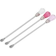 thumbnail image 1 of 3pcs Stainless Steel Pigment Stirring Rod Spoon Microblading Tattoo Powder Ink Mixing Stick, 1 of 8