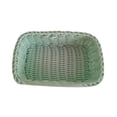 thumbnail image 2 of Bin de almacenamiento de mesa organización de cajas de cajas de canasta para la mesa de café de la entrada del hotel 7.87 pulgadas 5.51 pulgadas2.17 Verde claro, 2 of 8