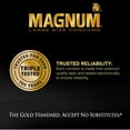thumbnail image 6 of TROJAN Magnum Large Size Lubricated Premium Latex Condoms 12 Each, 6 of 7